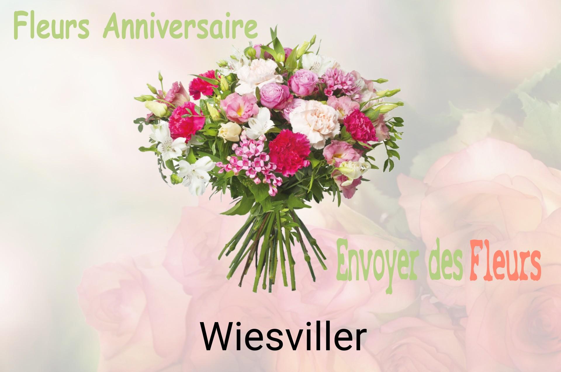 Bouquet de fleurs d’anniversaire livré à Wiesviller